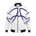Mens Reversible Silk Bomber Jacket
