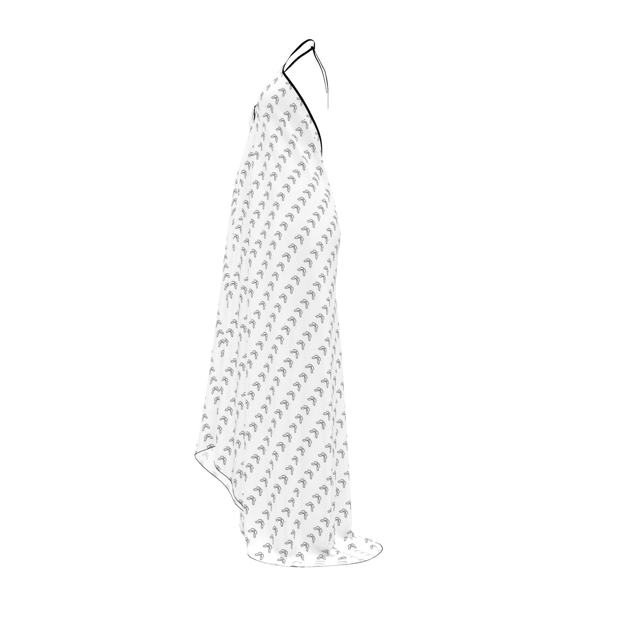 Double "J" Halter Maxi Dress