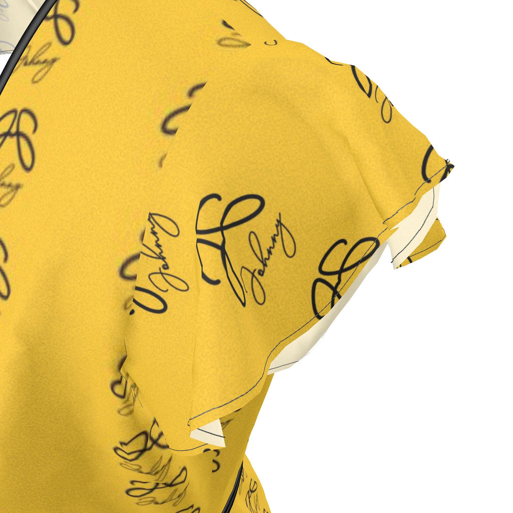 Double “J” Tea Dress in Sunshine Yellow