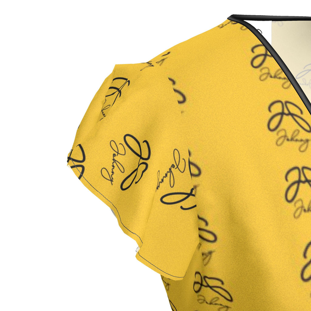 Double “J” Tea Dress in Sunshine Yellow