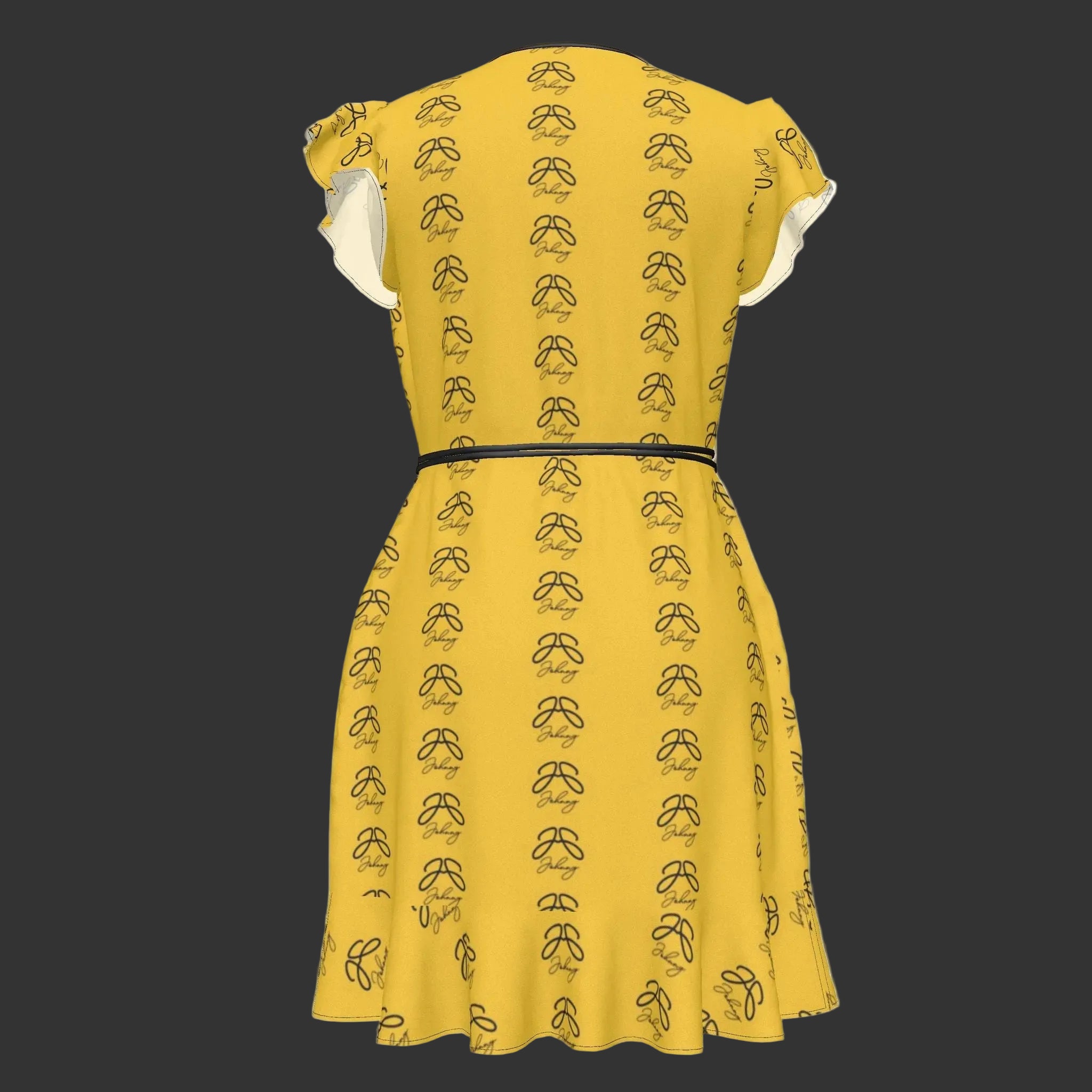 Double “J” Tea Dress in Sunshine Yellow