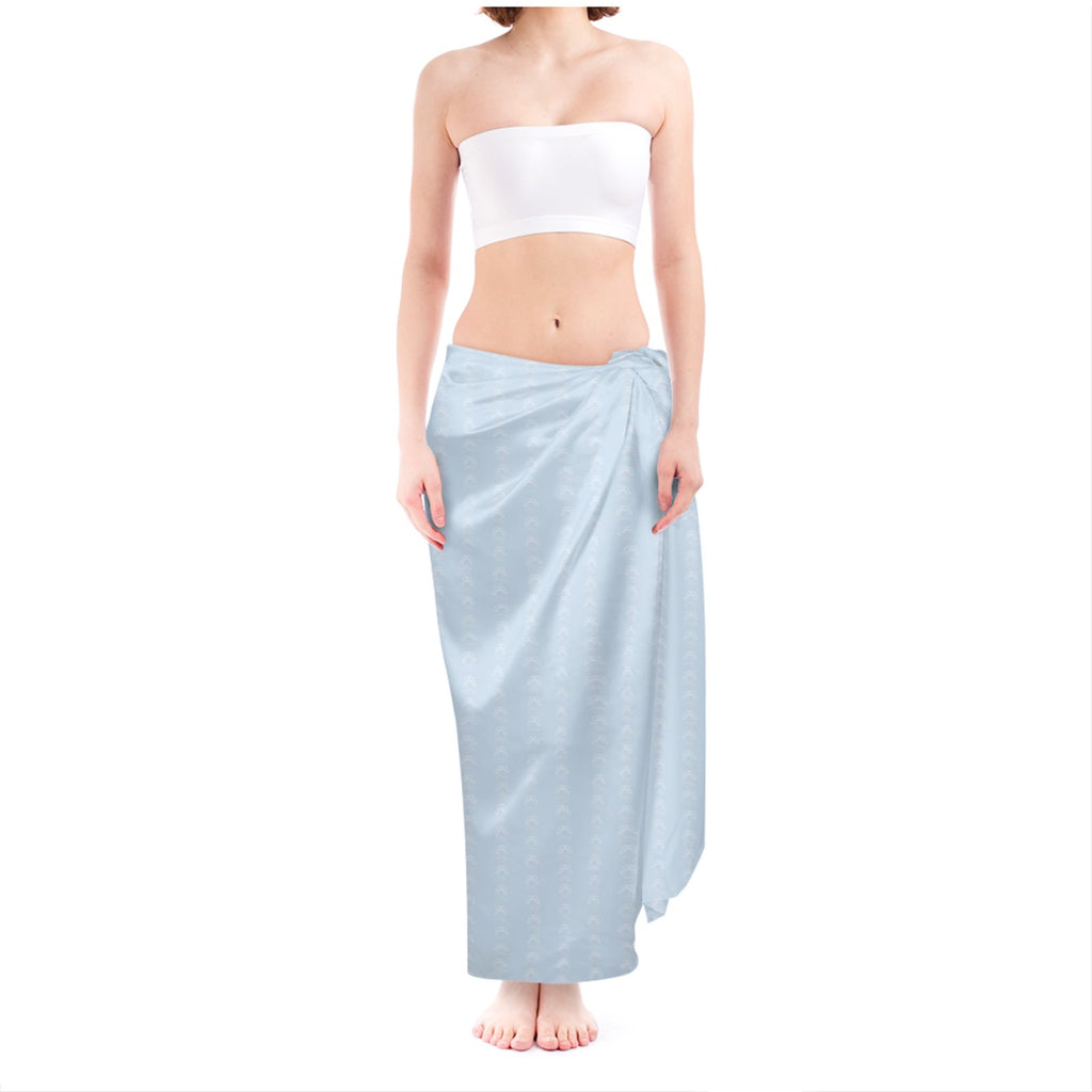 Double “J” Sarong in Light Blue