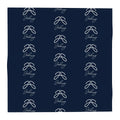 Double “J” Collection Pocket Square – Navy Signature PrinPocket Square