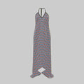 Double “J” Halterneck Backless Dress