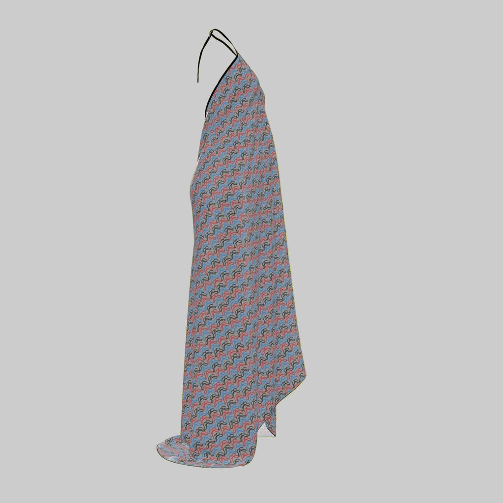 Double “J” Halterneck Backless Dress
