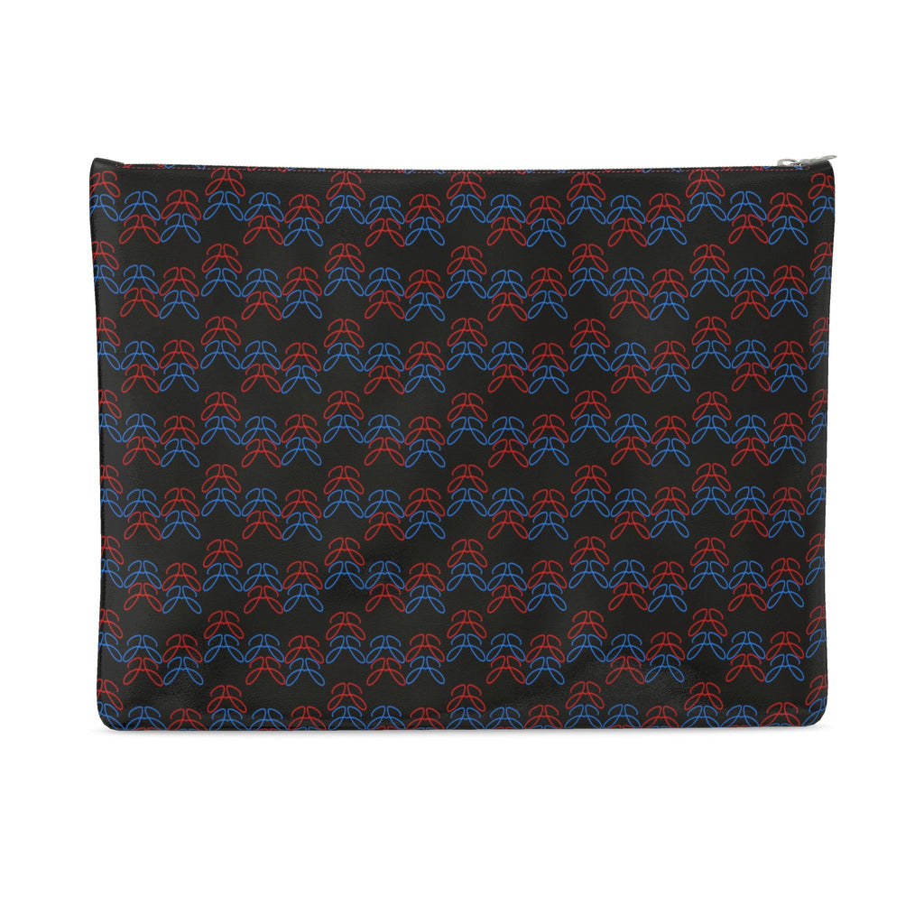 Double “J” Leather Clutch Bag — J O H N N Y