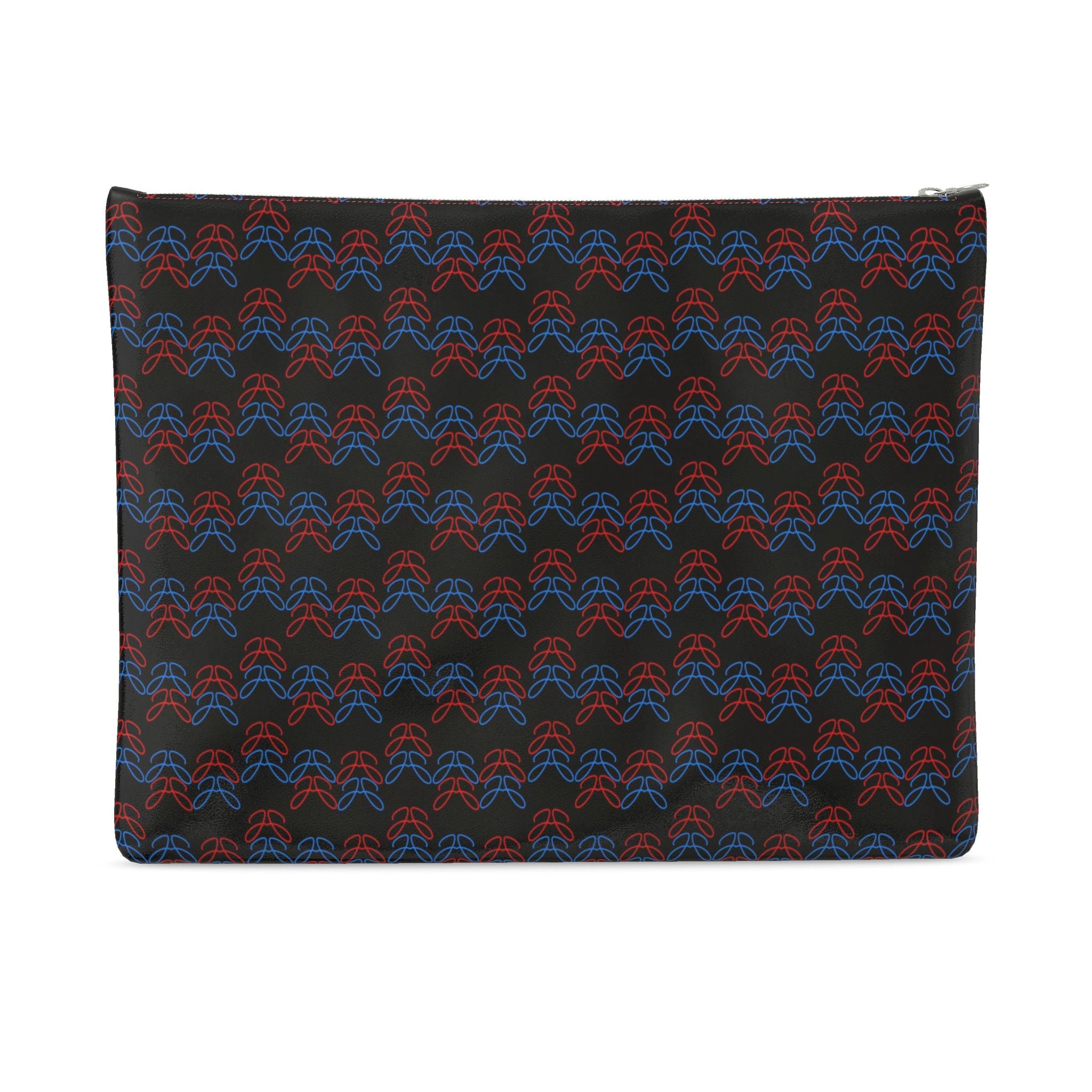 Double “J” Leather Clutch Bag — J O H N N Y