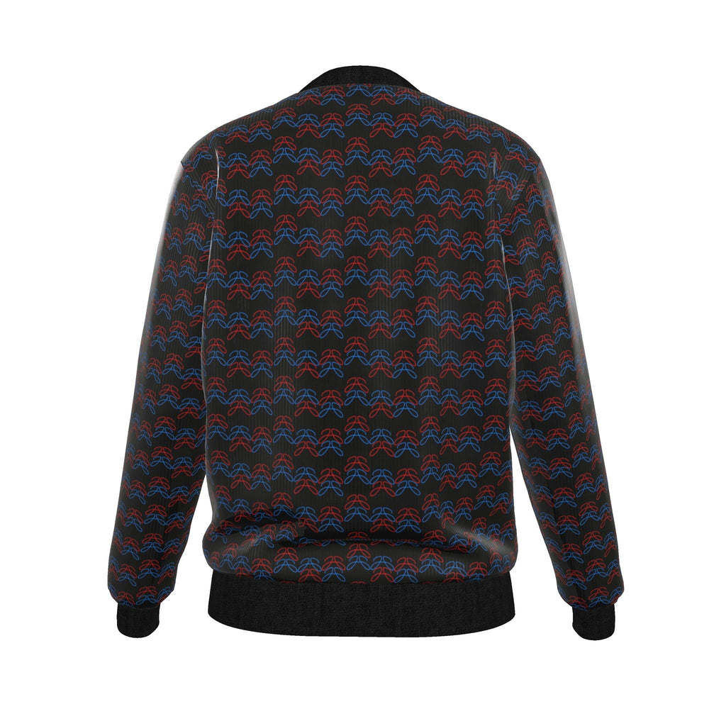 Reversible Wave Silk Bomber