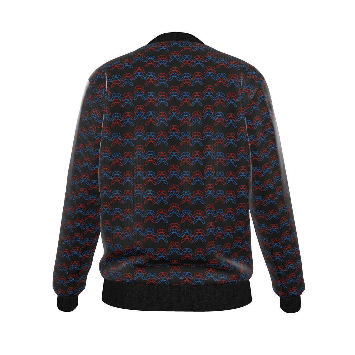 Reversible Wave Silk Bomber