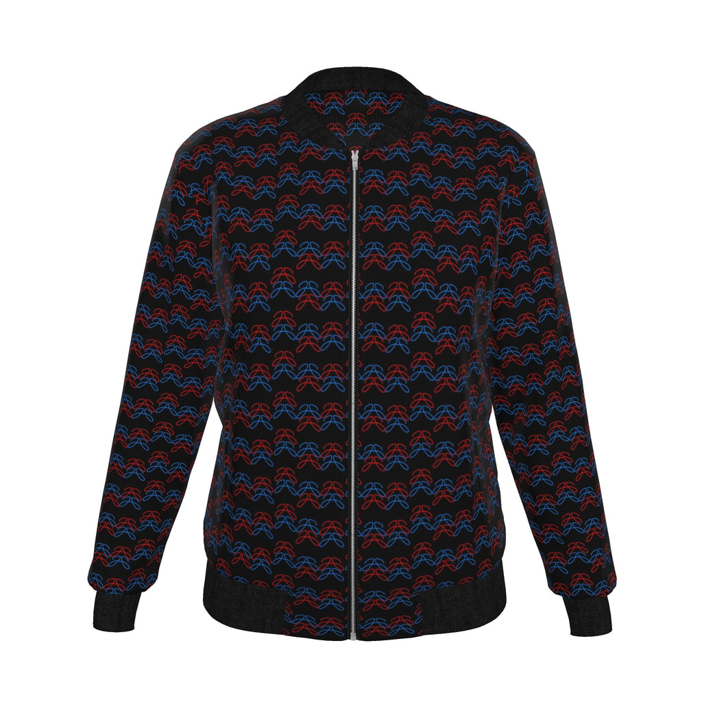 Reversible Wave Silk Bomber