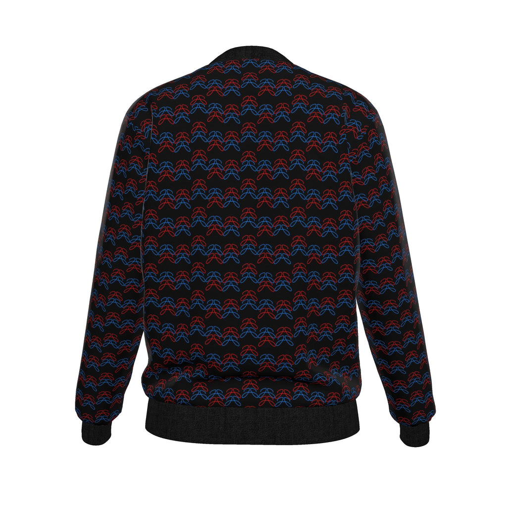 Reversible Wave Silk Bomber