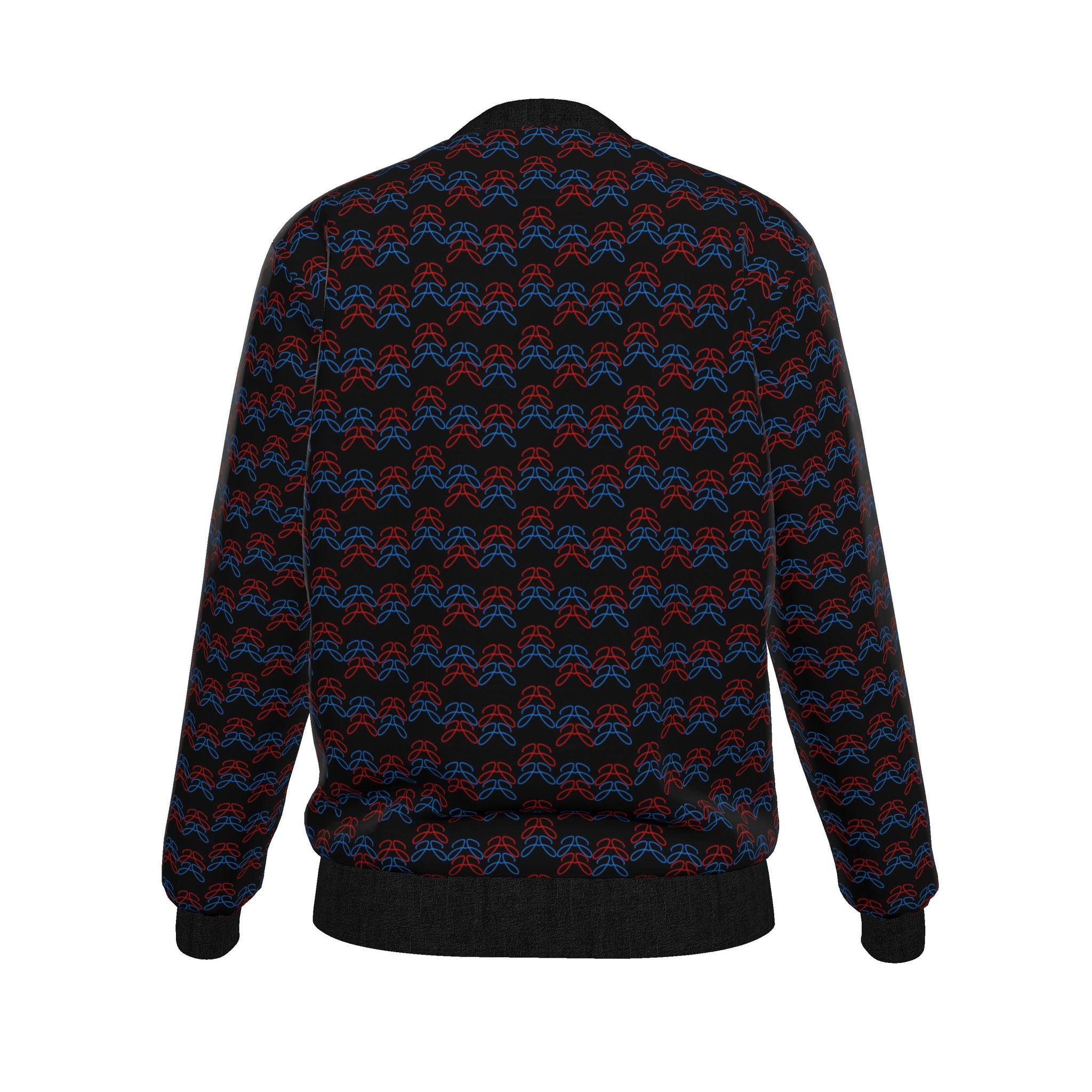 Reversible Wave Silk Bomber