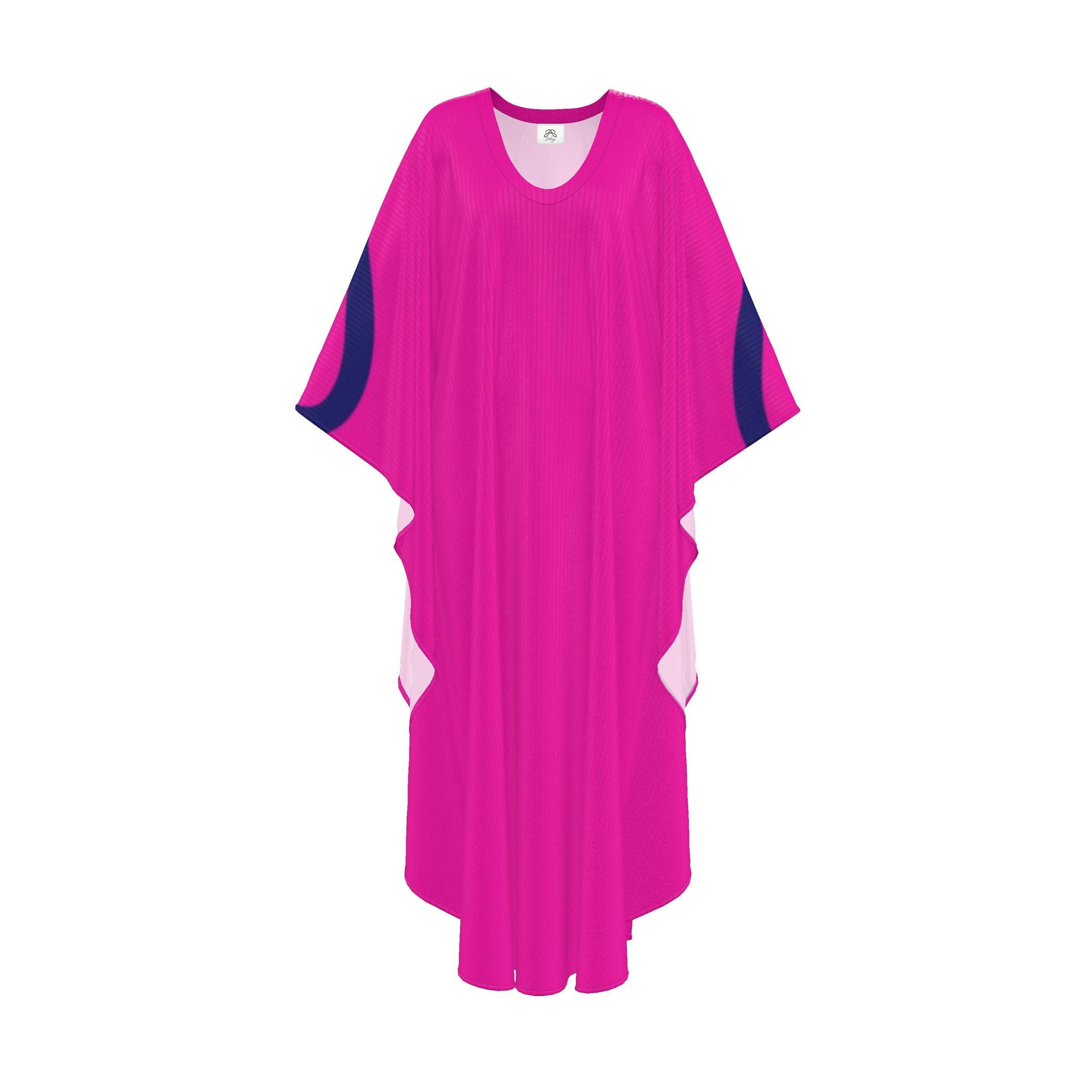 Fuchsia Wave Kaftan