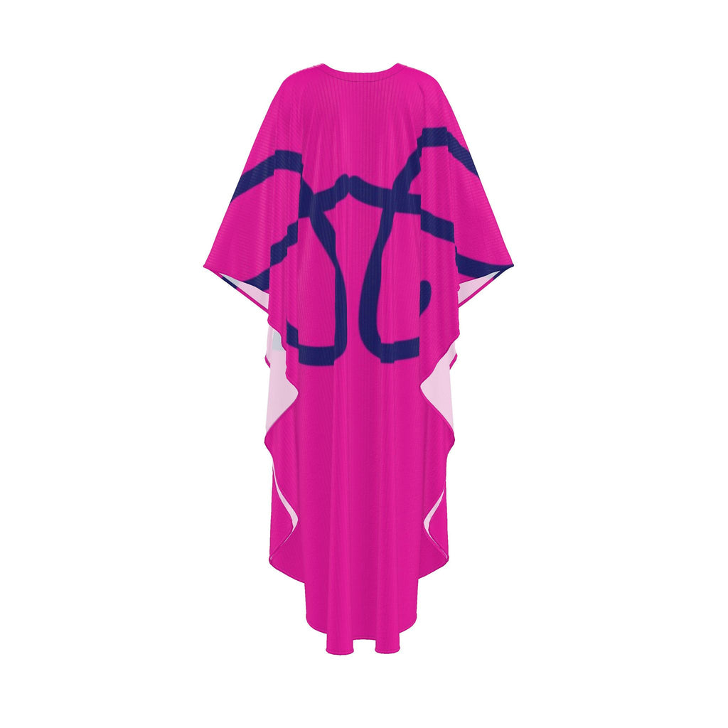Fuchsia Wave Kaftan