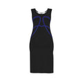 Noir Swirl Bodycon Dress
