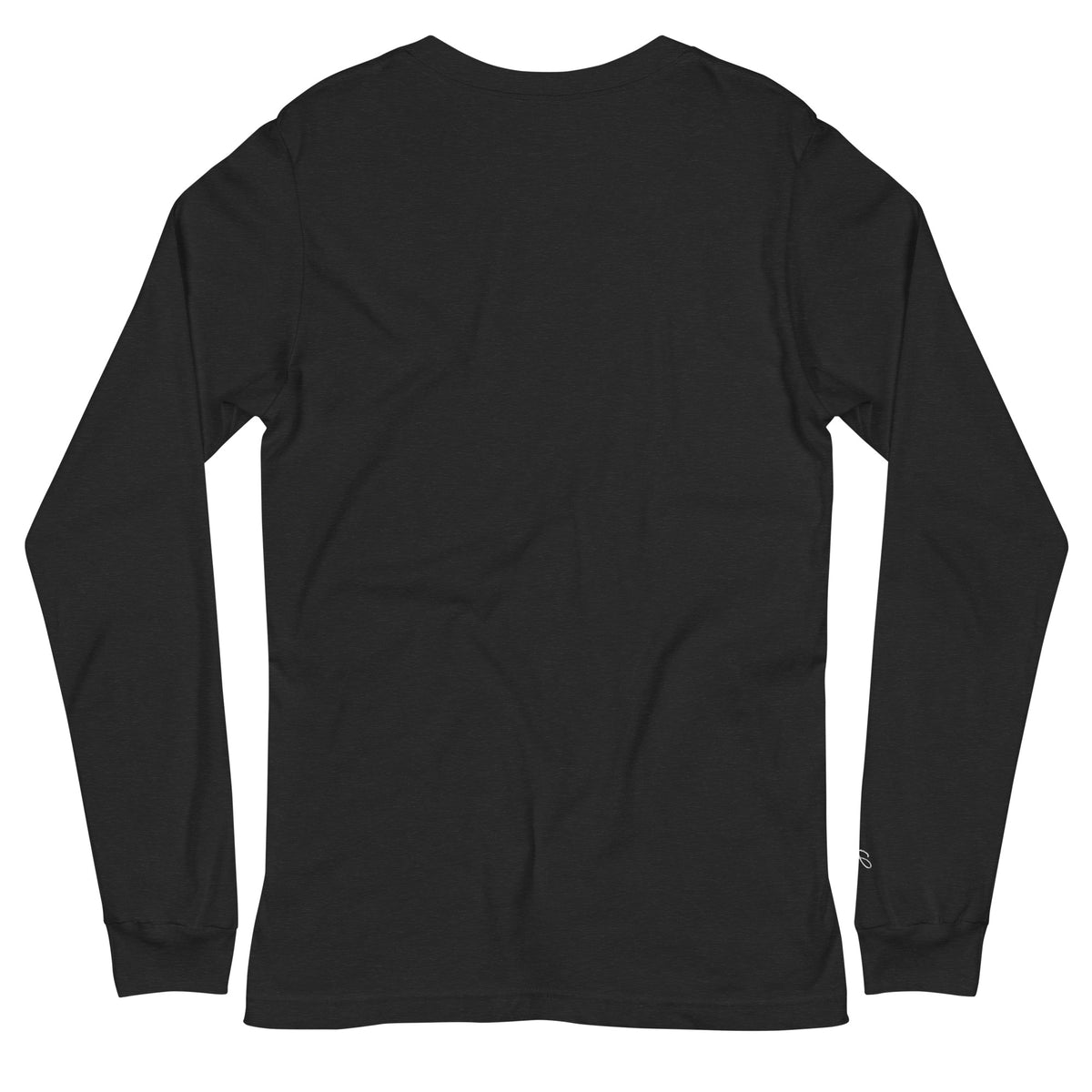 Unisex long sleeve logo tee, Halloween edition