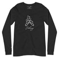 Unisex long sleeve logo tee, Halloween edition
