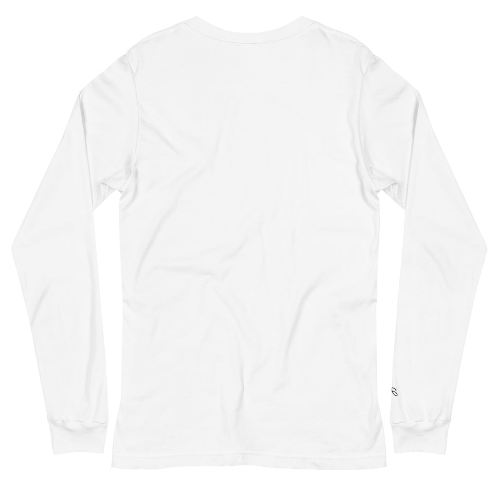 Unisex long sleeve logo tee, Halloween edition