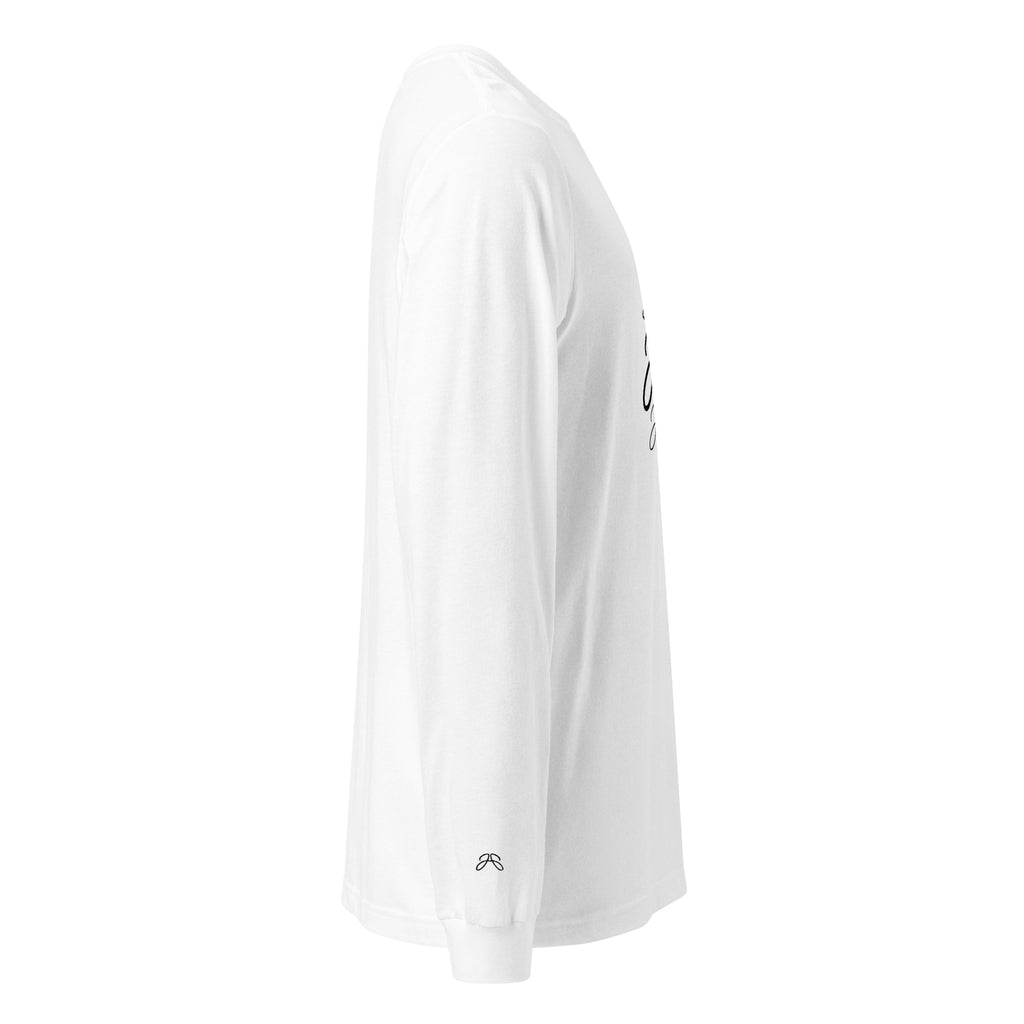 Unisex long sleeve logo tee, Halloween edition