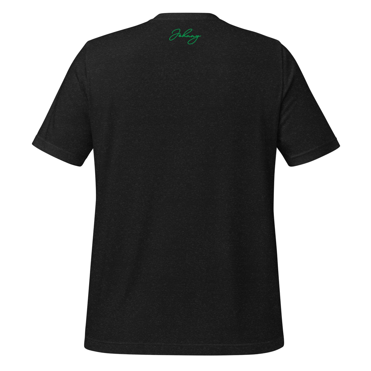 Unisex Halloween tee with burnt orange script logo